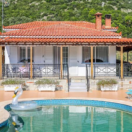 Villa Mitzelos Moni Evaggelistrias Ngoại thất bức ảnh