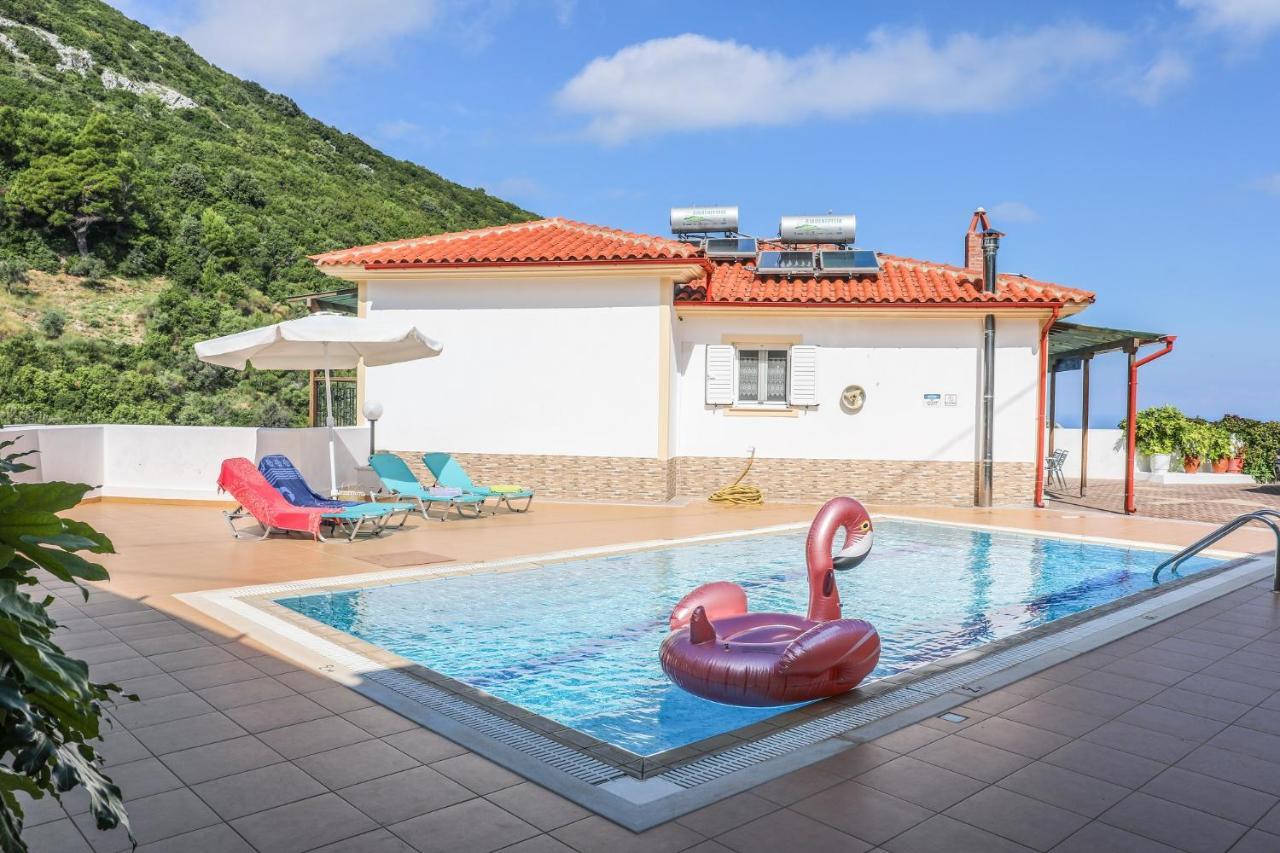 Villa Mitzelos Moni Evaggelistrias Ngoại thất bức ảnh